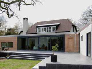 Landscape House, House in an Area of Outstanding Natural Beauty, ROEWUarchitecture ROEWUarchitecture Modern Houses Glass