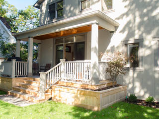 Westboro Carport + Deck, Jane Thompson Architect Jane Thompson Architect 클래식스타일 주택 우드 우드 그레인