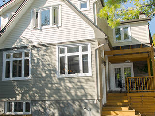 Lindenlea Addition + Renovations, Jane Thompson Architect Jane Thompson Architect Classic style houses Wood Wood effect