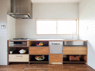 Kitchen in sakai, 西谷隆建築計画事務所 西谷隆建築計画事務所 Kitchen