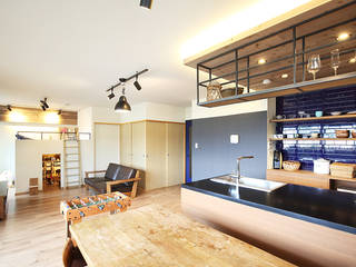 高須の家, SWITCH&Co. SWITCH&Co. Eclectic style dining room