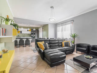 Ristrutturazione appartamento Torino, San Maurizio Canavese, Facile Ristrutturare Facile Ristrutturare Living room
