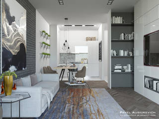 Дизайн интерьера квартиры в стиле лофт, Павел Авсюкевич Павел Авсюкевич