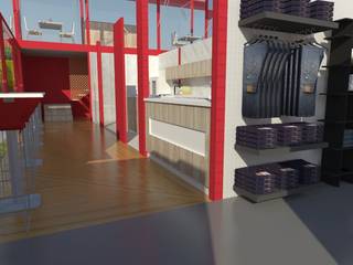 Proyecto Pocelanosa, Estudio de Diseño Interior Estudio de Diseño Interior Espaces commerciaux Céramique