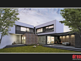 CASA MALINTZIN, Estudio Meraki Estudio Meraki Modern houses White