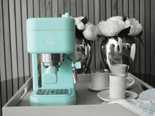 O café tem novas cores! Espresso has new colors! , Briel Briel Cocinas de estilo minimalista