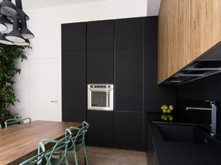 vGdC8 Casa+Atelier, dieci+quattro architettura dieci+quattro architettura Modern Kitchen