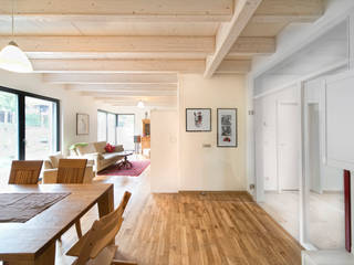 Familienhaus #3, HunoldHaus HunoldHaus Modern Living Room