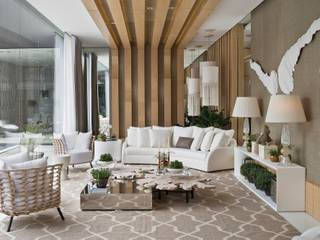 Espaços inspiradores para o verão com excelentes oportunidades, Artefacto Curitiba Artefacto Curitiba Tropical style living room Flax/Linen White Accessories & decoration