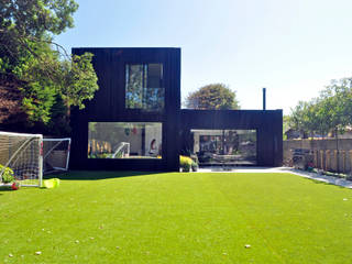 Fitzroy Avenue , ON architecture ON architecture Casas modernas Madeira Acabamento em madeira