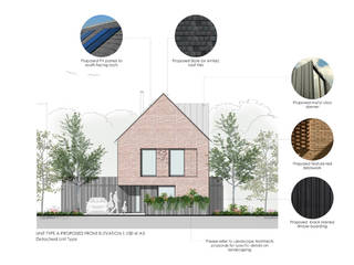 The Paddocks , ON architecture ON architecture Modern houses Bricks