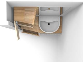 Salle de bain , A. Lacker - Woodtrack A. Lacker - Woodtrack Minimalist style bathroom