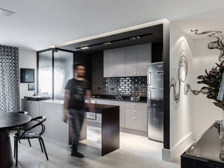 Hotspot 105, Tiago Rocha Interiores Tiago Rocha Interiores Modern kitchen