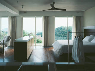 Casa in Keelung, 鄭士傑室內設計 鄭士傑室內設計 Chambre moderne