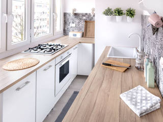 Mieszkanie w stylu skandynawskim, Pasja Do Wnętrz Pasja Do Wnętrz Scandinavian style kitchen