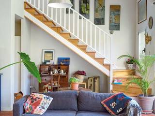 Una vivienda rústica con alma moderna, albion985 albion985 Rustic style living room