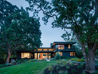 Portola Valley Ranch, Feldman Architecture Feldman Architecture Nowoczesne domy Drewno O efekcie drewna