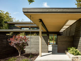 Portola Valley Ranch, Feldman Architecture Feldman Architecture Maisons modernes Bois