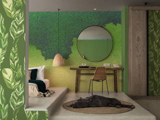 GREEN REGENERATION Pixers Dormitorios de estilo moderno Accesorios y decoración