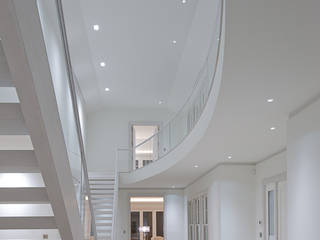 SA-DA Architecture Ingresso, Corridoio & Scale in stile moderno