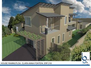 HOUSE RAMMUTLOA - Clara Anna Fontein Estate, New house 520sqm , BLUE SKY Architecture BLUE SKY Architecture