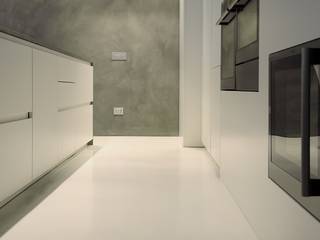 Pavimenti in microcemento, V&V srl V&V srl Modern kitchen