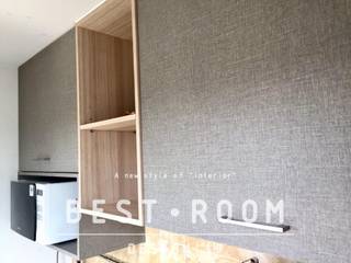 ชุดครัวไม้จริง Top หิน สไตล์โมเดิร์น, Best Room Design 19 Best Room Design 19 Jardim interior Madeira maciça Multi colorido