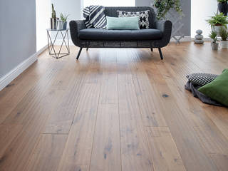 Engineered Wood Flooring, Woodpecker Flooring Woodpecker Flooring Rustic style walls & floors Engineered Wood Grey
