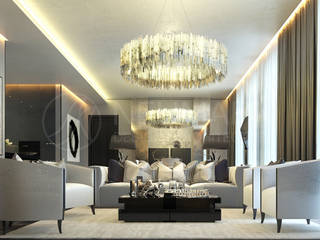 Apartment on Tverskaya Street. Апартаменты на Тверской., NEUMARK NEUMARK Living room