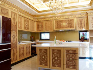 歐式古典建築及室內設計家具配置, 傑德空間設計有限公司 傑德空間設計有限公司 آشپزخانه نئوپان
