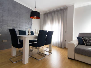 DECORACIÓN DE SALON - PUERTOLLANO, CIUDAD REAL, MIMESIS INTERIORISMO MIMESIS INTERIORISMO Living room