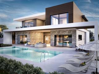 Güzelbahçe Villa, VERO CONCEPT MİMARLIK VERO CONCEPT MİMARLIK Modern Houses