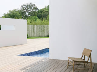 Tai Po House, Sensearchitects Limited Sensearchitects Limited Minimalist style garden Wood Wood effect