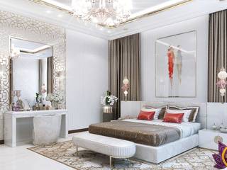 Modern bedroom design of Katrina Antonovich, Luxury Antonovich Design Luxury Antonovich Design Modern Bedroom