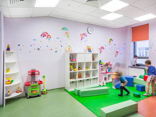 Оформление стен детского эндокринологического центра , 33dodo 33dodo Commercial spaces