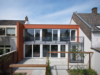 Woonhuis Smidspad Tilburg, HSH architecten HSH architecten Moderne huizen Glas Wit