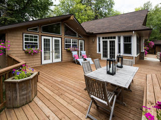 Manning Cottage , Unit 7 Architecture Unit 7 Architecture Country style house back yard,deck,patio,exterior