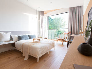 Quercus Alba, Sensearchitects Limited Sensearchitects Limited Modern style bedroom Wood Wood effect