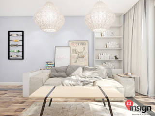 Kat_02, InSign Pracownia Projektowa Karolina Wójcik InSign Pracownia Projektowa Karolina Wójcik Modern living room