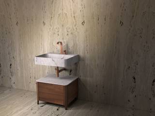 KATA NOI 600, TCC Whitestone TCC Whitestone 現代浴室設計點子、靈感&圖片 大理石