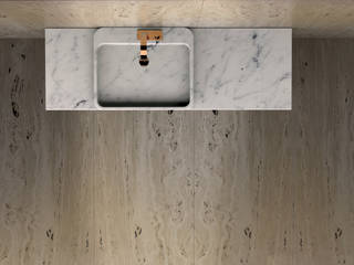 MOLOKAI, TCC Whitestone TCC Whitestone Modern style bathrooms Marble