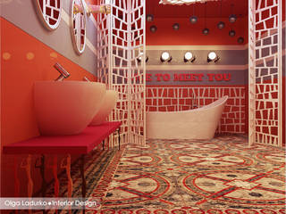 Концепт шоу - рума для Laufen, Design by Ladurko Olga Design by Ladurko Olga Commercial spaces