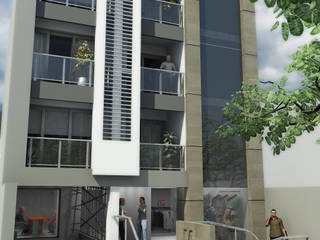 EDIFICO MAJA 3, MAJA arquitectura & construcción MAJA arquitectura & construcción Casas modernas: Ideas, imágenes y decoración