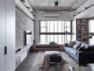 TOUGH INN, 寬度 空間設計整合 寬度 空間設計整合 Modern Living Room