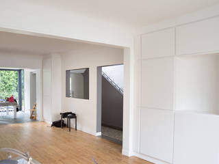Maison de ville, Fabien Denis DESIGN Fabien Denis DESIGN Modern dining room Wood Wood effect