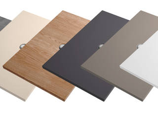 Platos de ducha de diseño gracias a la tecnología ViPrint, Villeroy & Boch Villeroy & Boch Moderne Badezimmer