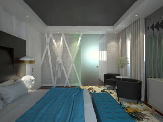 Master Suite Quartos modernos por Tiago Martins - 3D Moderno