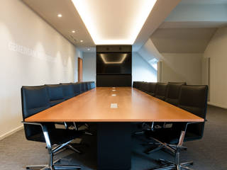 Conference space for a bank, Pamela Kilcoyne - Homify Pamela Kilcoyne - Homify Commercial spaces