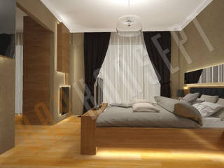 Yatak Odası Dekorasyonu, RayKonsept RayKonsept Спальня в стиле модерн