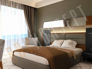 Yatak Odası Dekorasyonu, RayKonsept RayKonsept Camera da letto moderna